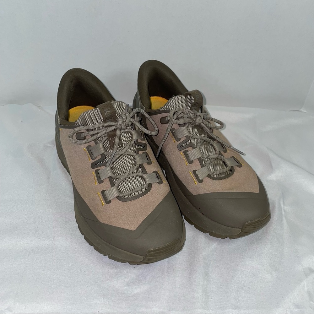Kizik Wasatch Mens 8 Brown Tan Hands Free Slip On Hiking Sneakers B4J0WASTW06-1D
